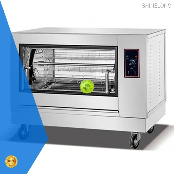 Stainless Steel Electric Rotisserie Grill - 6kW Power 1