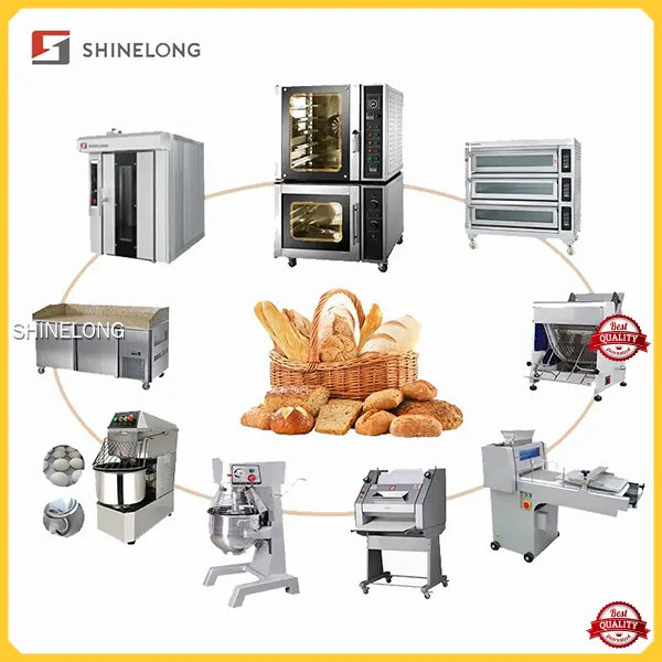 Bakery Production Line: Mixing, Fermentation, Baking, Rotating Oven 1