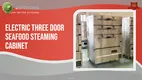1100*900 Electric Water Tank Seafood Steamer 1