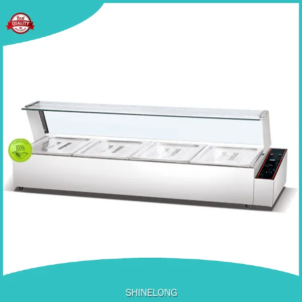 2 Pot Bain Marie - 1.5kW Stainless Steel 201 - 30-85℃ 1