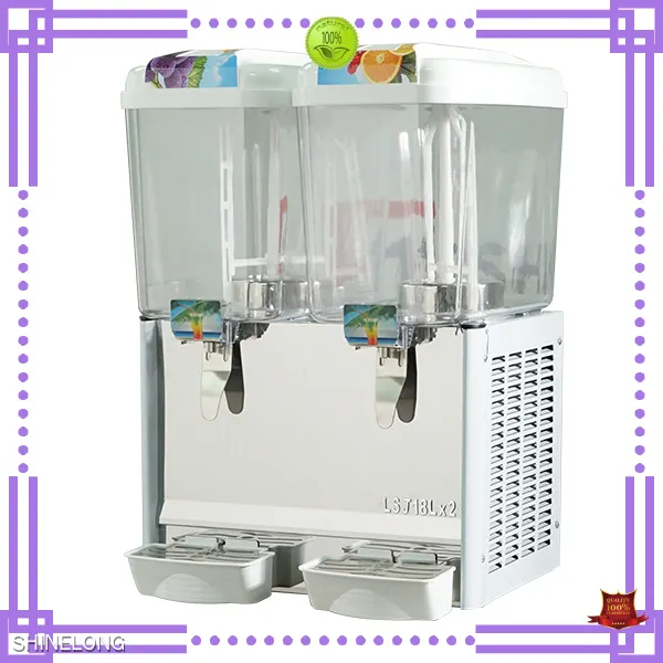 Shinelong Double Head Beverage Machine - Versatile Commercial Juice Dispenser 1