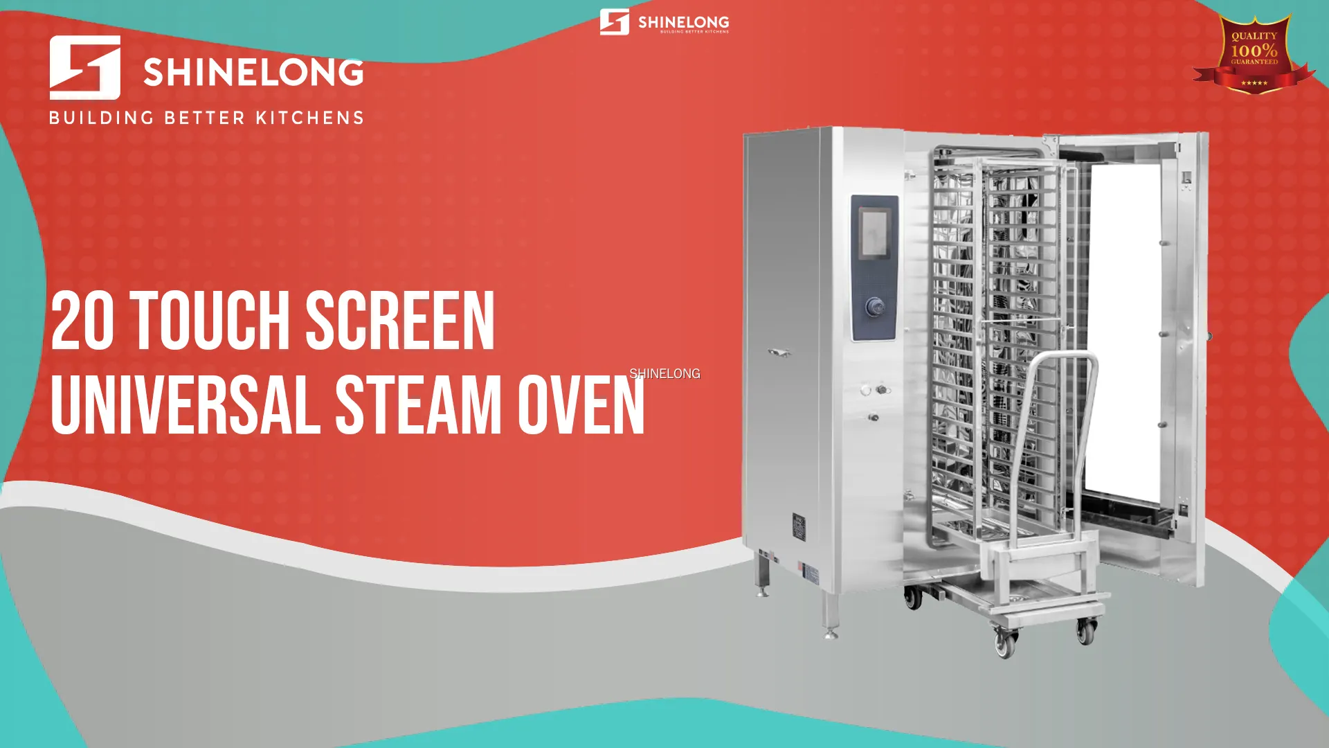 Universal Electric Heating Combi Steamer - S21ESCTD Touch Screen Model 1