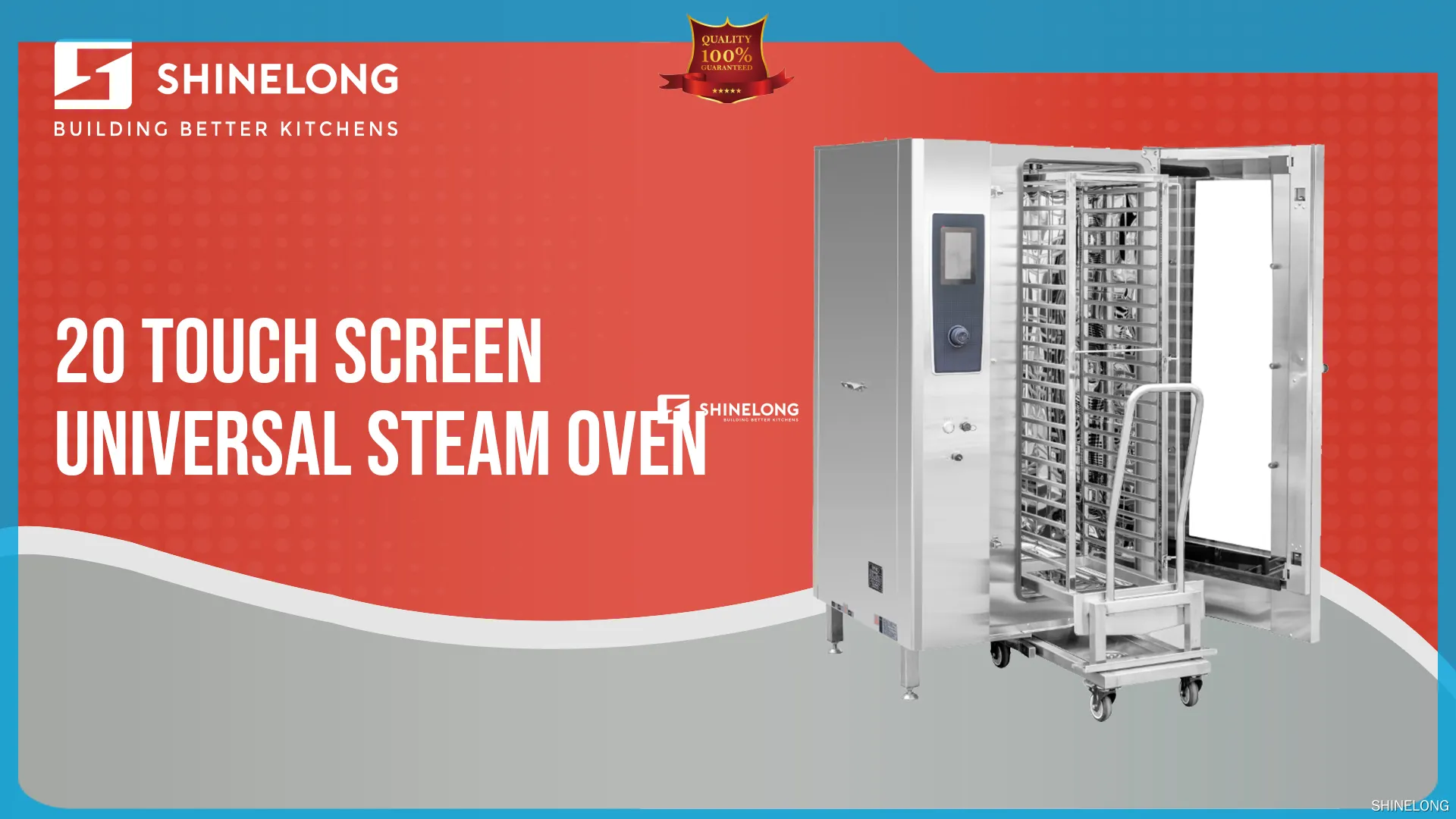 **High-Performance Touch Screen Combi Steamer Oven with Programmable Features** 1