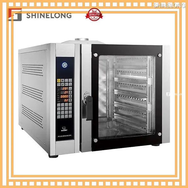 Commercial Gas Convection Oven with Steam System – 7.5kW, Adjustable Trays 1