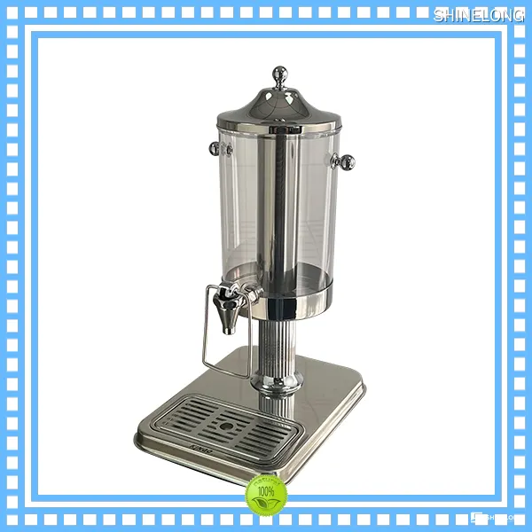 Shinelong X23676-1 Milk Cauldron with Tomlinson Tap & Ice Tube - 10.5L 1