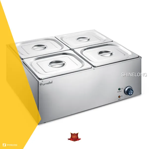 Stainless Steel 201 Kitchen Bain Marie with 4 Pans 1