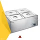 Stainless Steel 201 Kitchen Bain Marie with 4 Pans 1