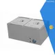Stainless Steel Bain Marie - 2 Pans, 1.8kW, Temperature 30-85°C 1