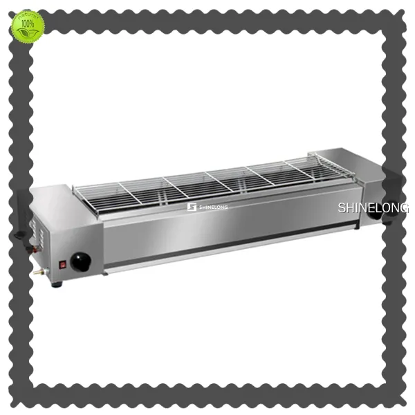 Stainless Steel Charcoal Grill - 1640*480*260mm 1