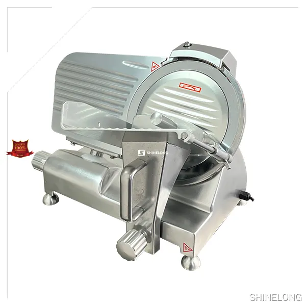 SHINELONG Quality Veg Prep Machine - 220V, 250mm Knife, 50Hz Rated Frequency 1