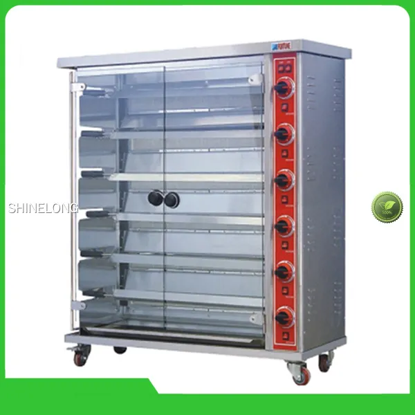 Compact LPG Rotisserie Oven - Roasts 18-24 Chickens - 20kW/h Power Consumption 1