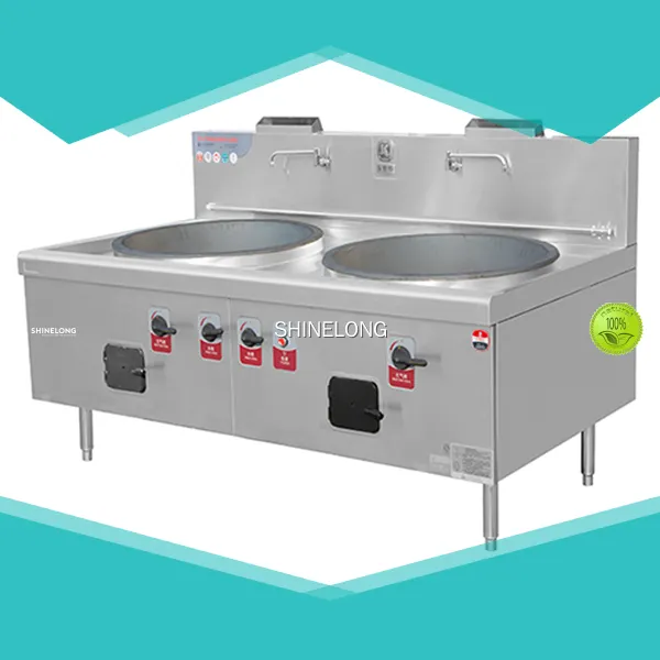Commercial Chinese Wok Burner - NG/LPG 2100*1150*800mm 1