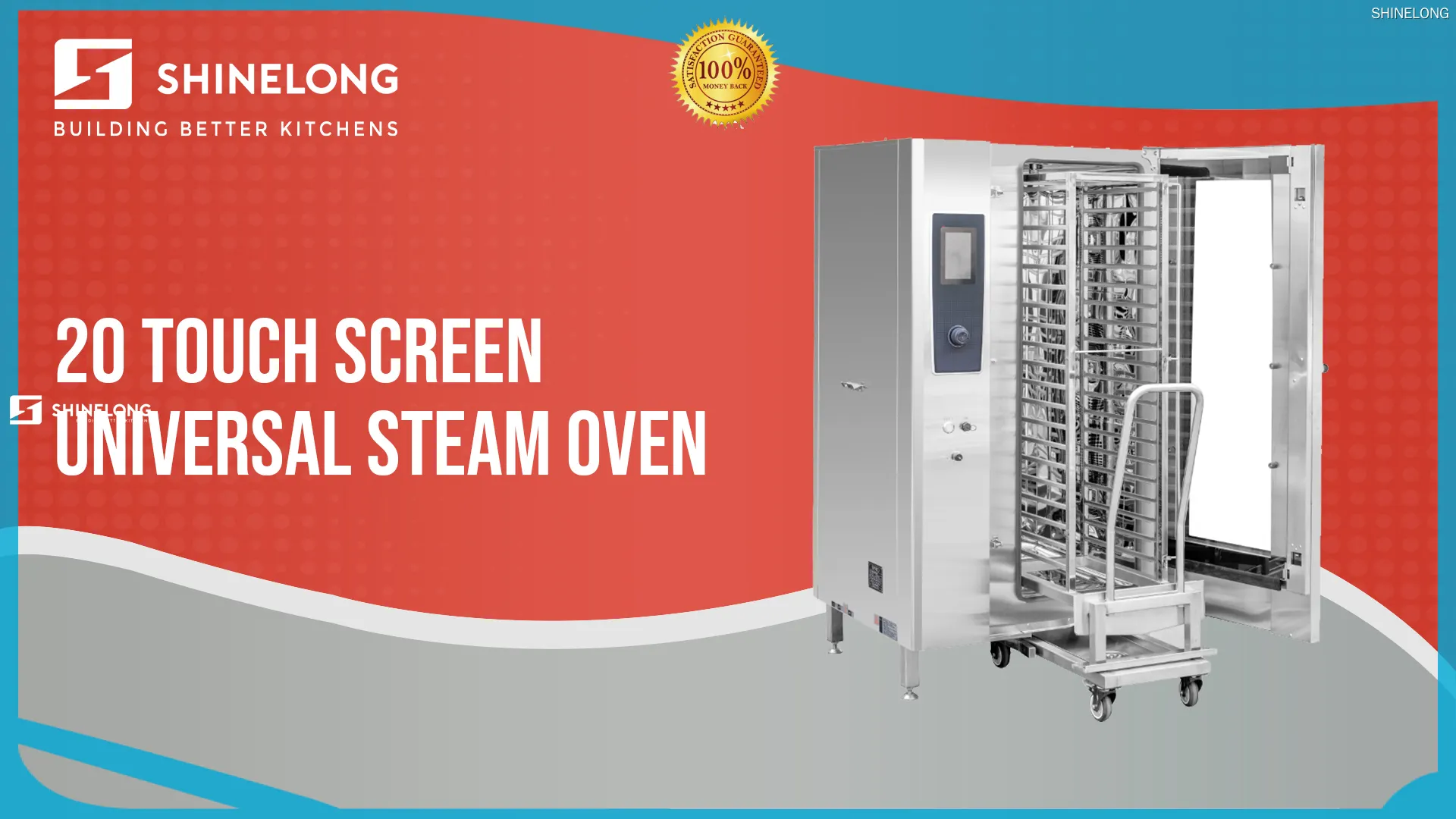 High-Capacity Touch Screen Smart Oven 1