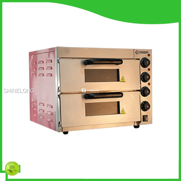 Shinelong Double Deck Countertop Pizza/Bakery Oven - Compact Efficiency 1