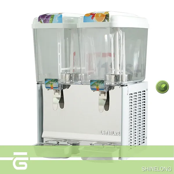 Commercial Double Head Drink Dispenser with Rapid Temperature Control 1