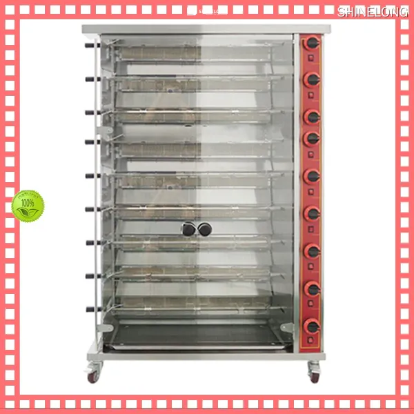 Commercial Chicken Roaster: 36-45 Chickens, LPG, 30kW/h 1