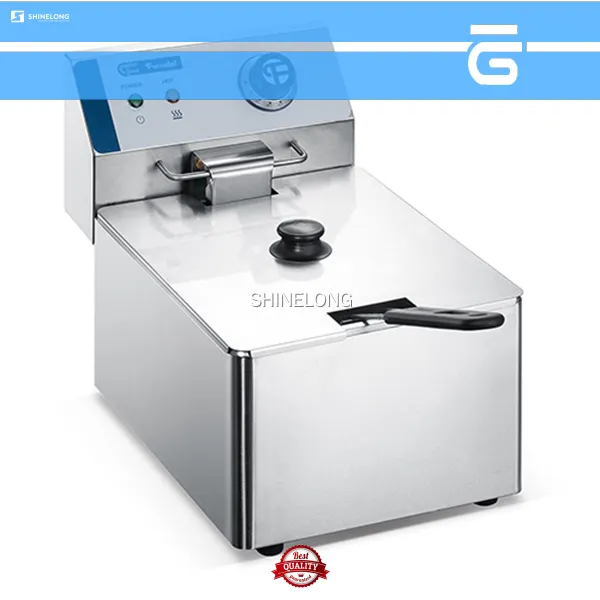 6L Professional Restaurant Deep Fryer - 2.5kW, 220V, 30-Day Delivery 1