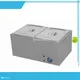 Stainless Steel Bain Marie: 1.8kW, 220-240V, 2 Pans 1