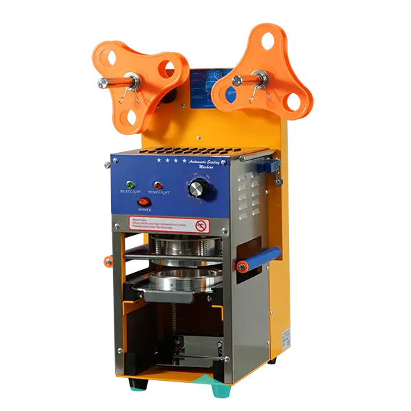 400W Commercial Cup Sealing Machine, 400-600 cups/h, 95mm Diameter, 110V/220V 1