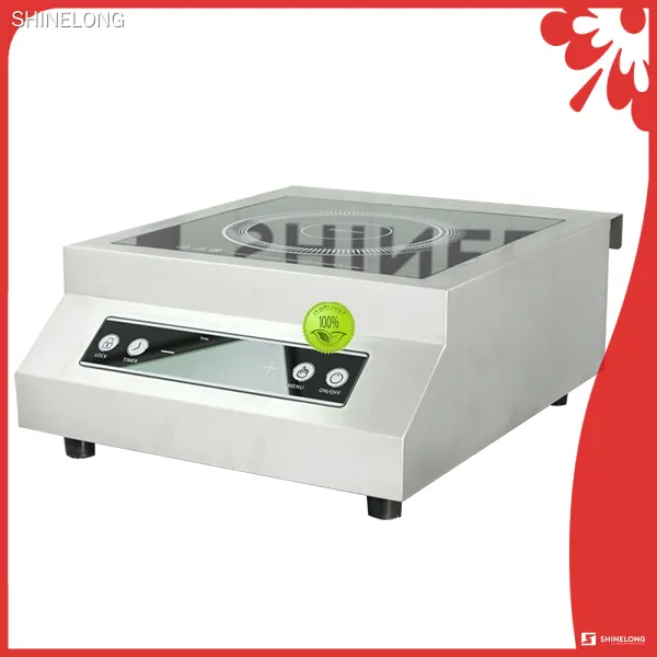 240V Induction Cooktop with 10 Temperature Settings and Timer – 5000W 1