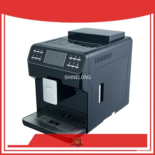 A9C Fully Automatic Coffee Machine, Customizable Specs, White/Black, 19BAR Pressure 1