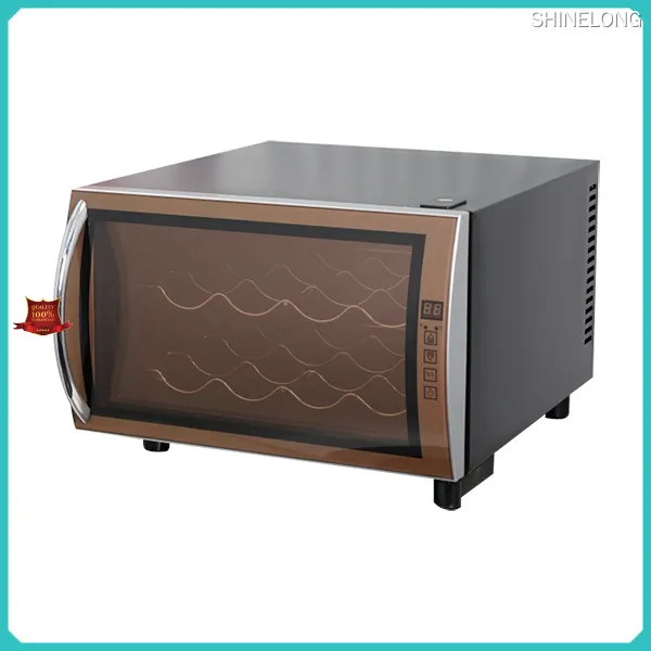 Shinelong BW-25D2 Wine Cabinet: Space-Saving, 8-Bottle Capacity, 8-18℃ Temperature Range. 1