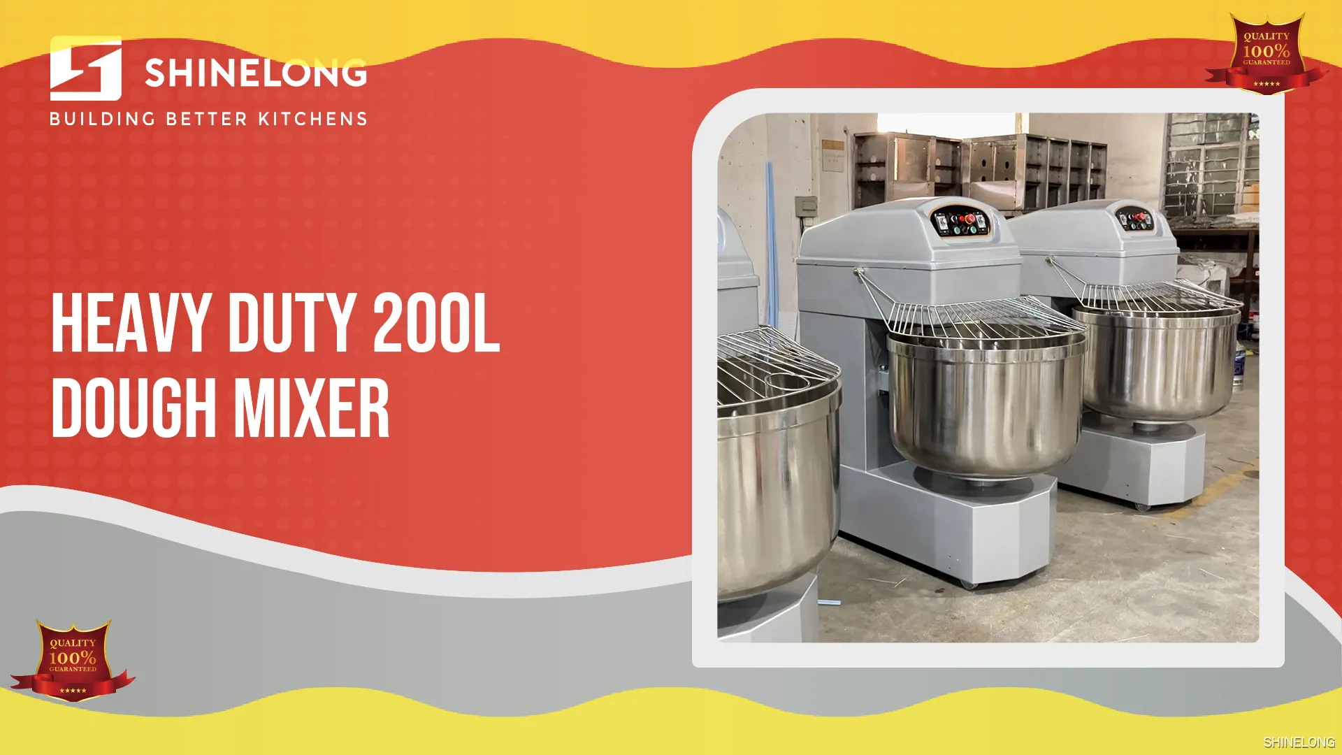Commercial Grade Heavy Duty Dough Mixer - Model F301-9 1