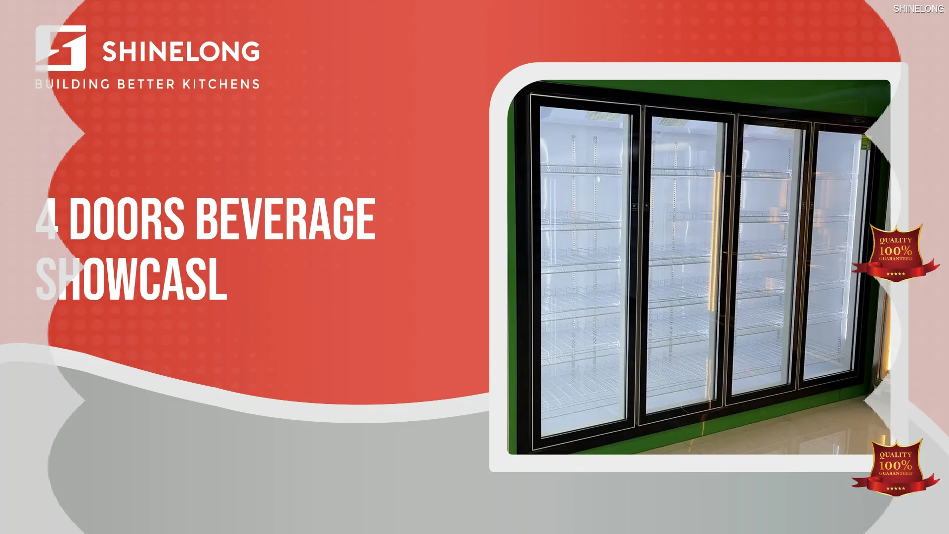 680L Open Showcase Chiller with Energy-Saving Design 1