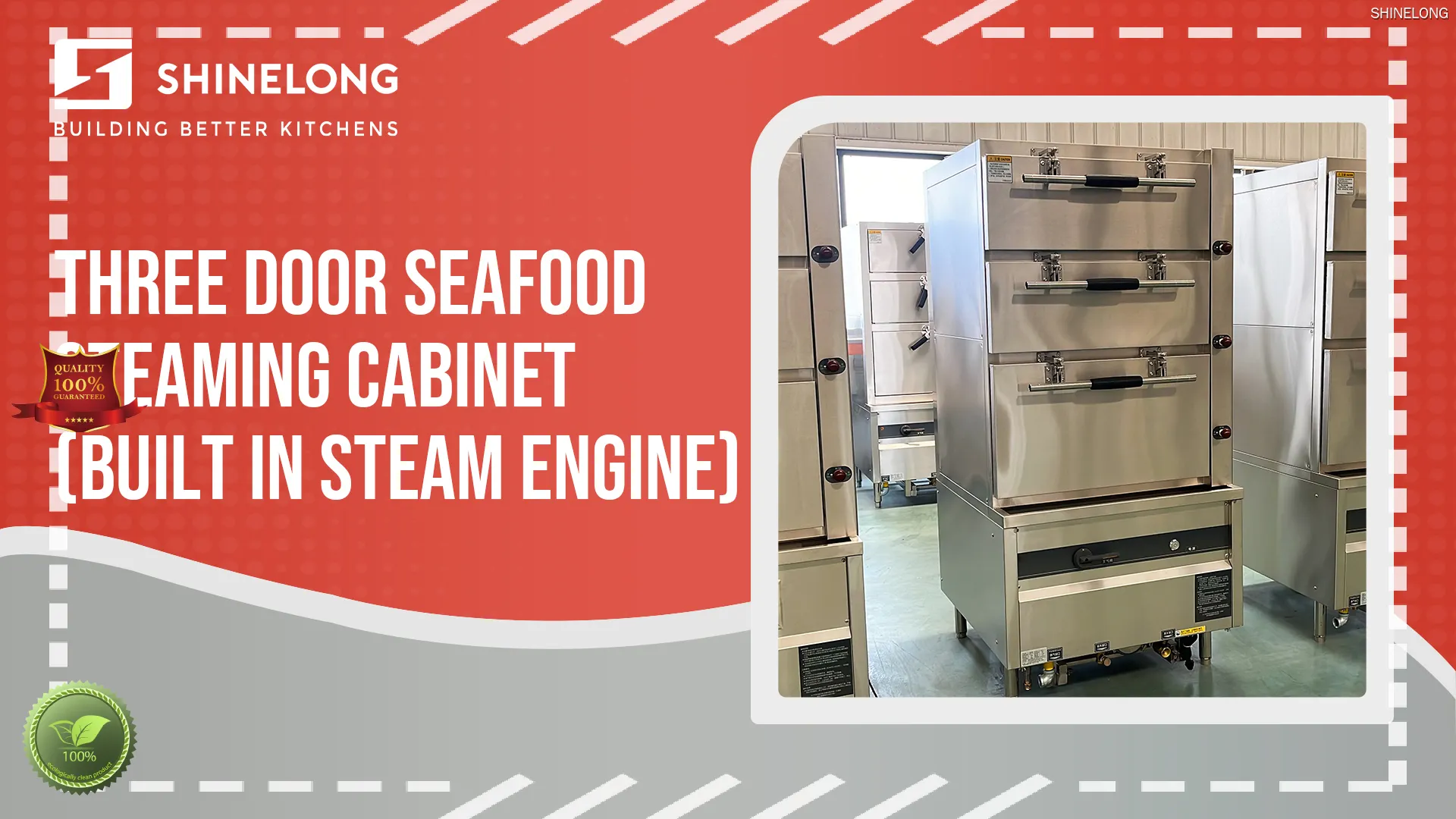 Electric Water Tank Commercial Kitchen Steamer 1
