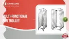 Stainless Steel Tray Trolley - Performance, Quality, Customizable 1