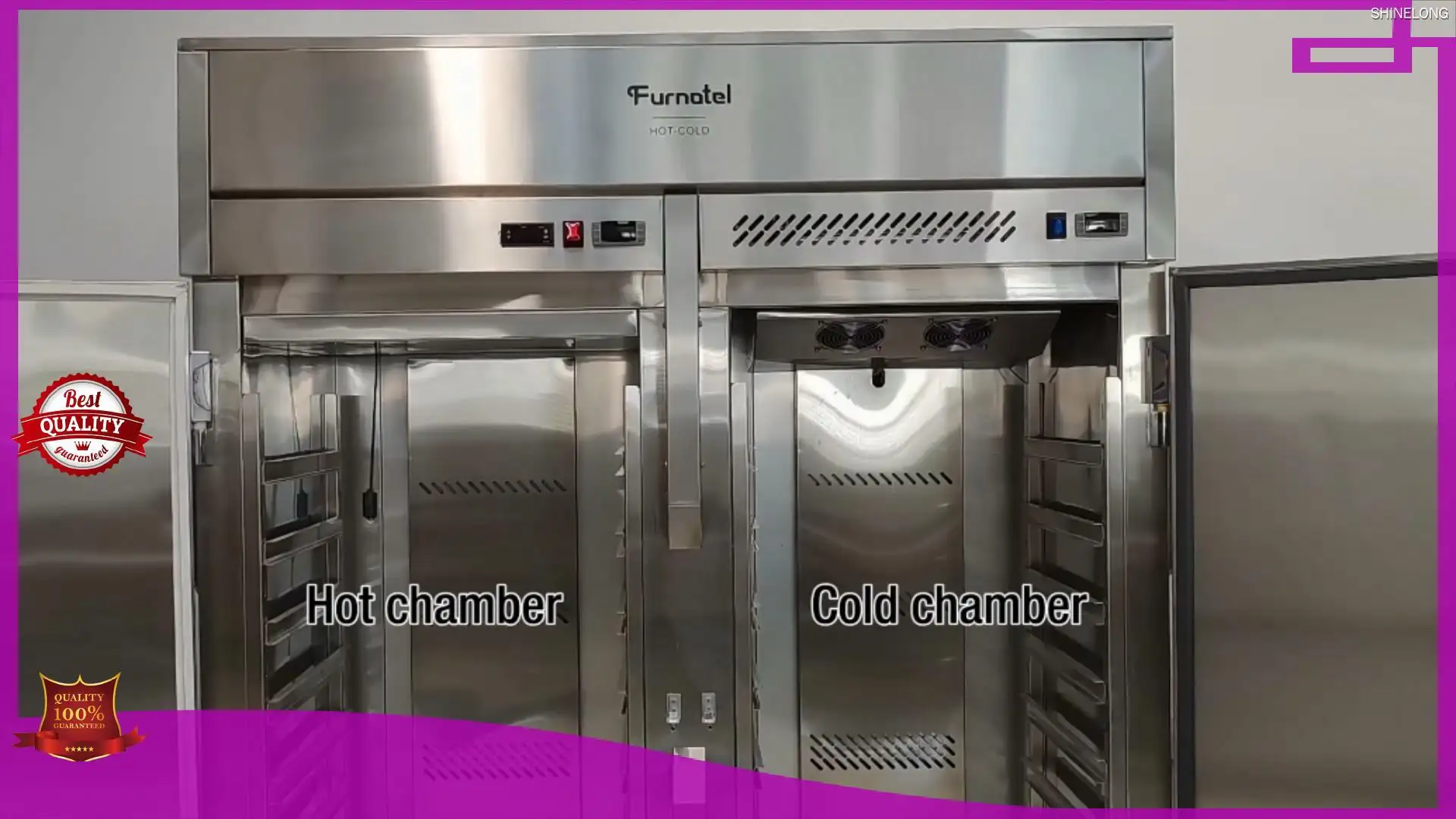 Hot & Cold Holding Cabinet: Dual-Temp Design - Utility Model Patent 1