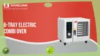 6-Tray Commercial Touch Screen Oven 1