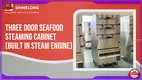 Commercial Electric Food Steamer with Long Handle 1