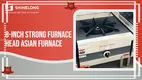 8-inch Strong Gas Stove SHINELONG - Customizable Size 1