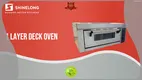 Stainless Steel Electric Deck Oven - 1 Layer, Top & Bottom Control 1