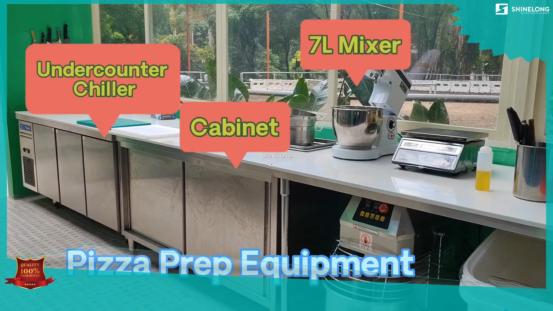 Professional Large Dough Mixer by SHINELONG 1