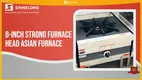 SHINELONG 8-Inch Single Burner Gas Stove - Customizable & High Performance 1