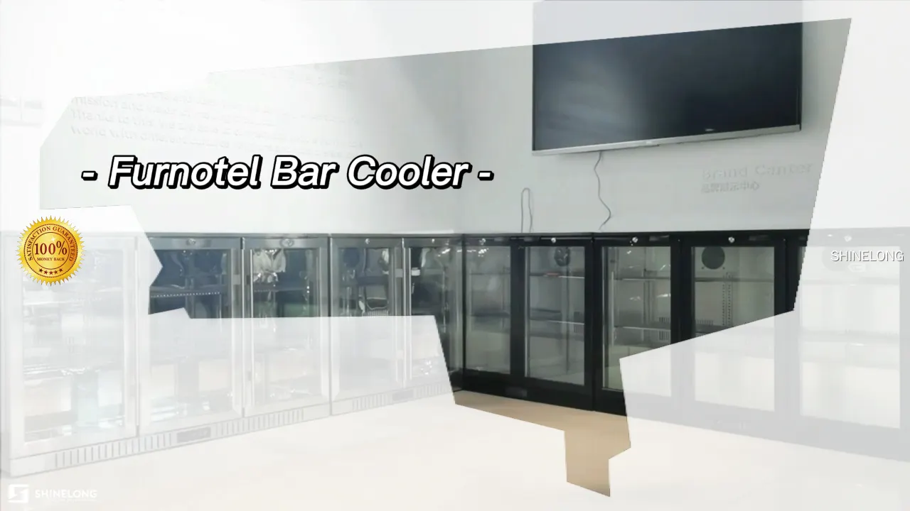 SHINELONG 3-Door Bar Chiller: Efficient Cooling & Elegant Design 1