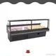 Glass Deli Serve-Over Counter with LED Lighting - Energy Efficient & Stainless Steel - Deli Case Refrigerator 1