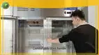 Commercial Refrigerator with Cold Air Duct for Efficient Cooling 1