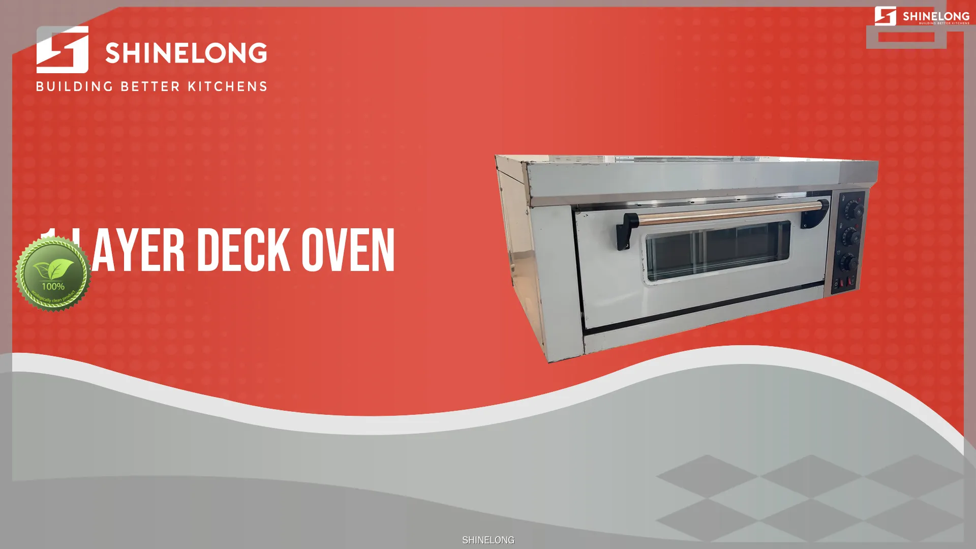 Stainless Steel Electric Deck Oven - Superior Performance & Quality 1