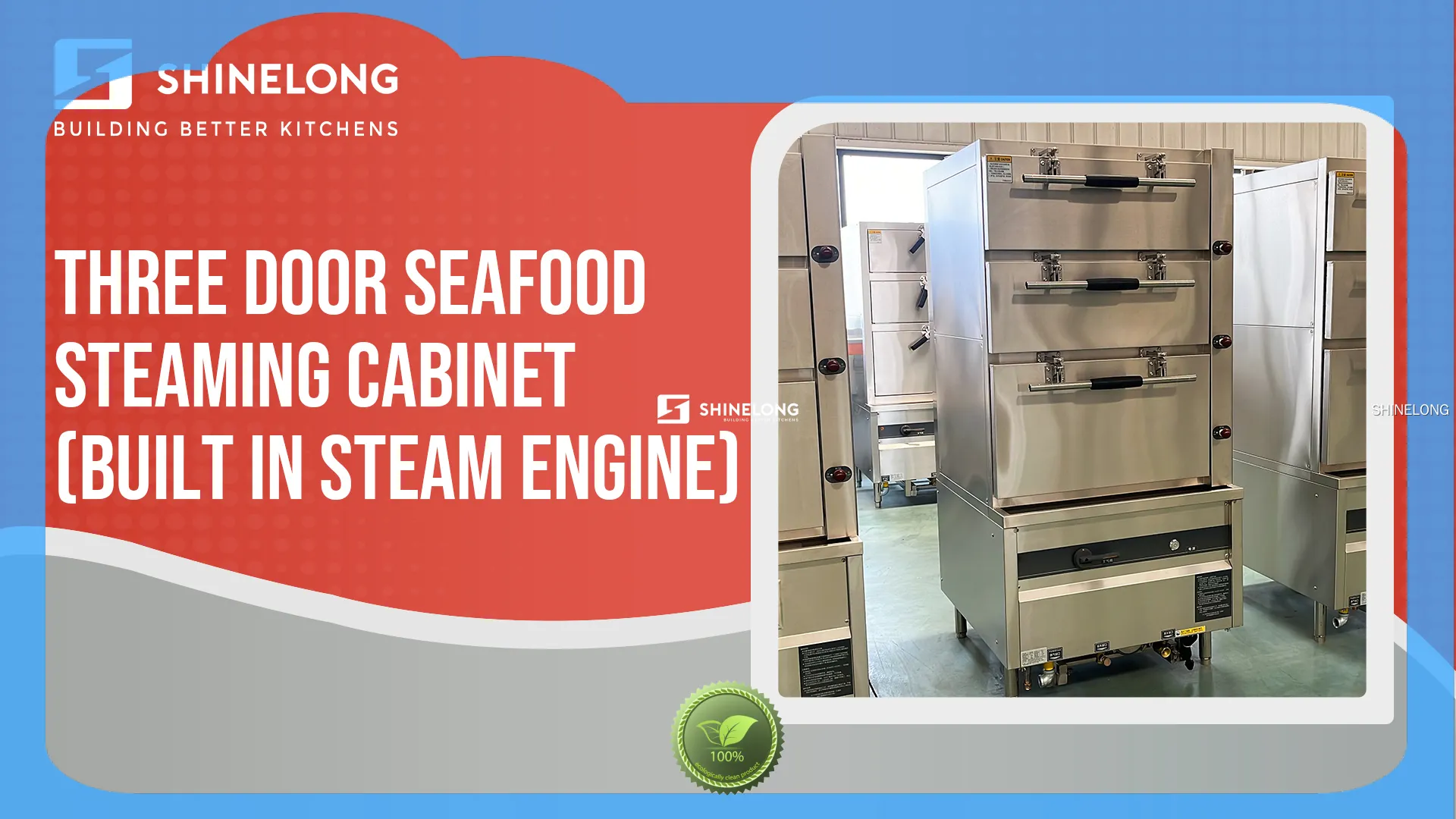 Electric Water Tank Commercial Restaurant Food Steamer 1