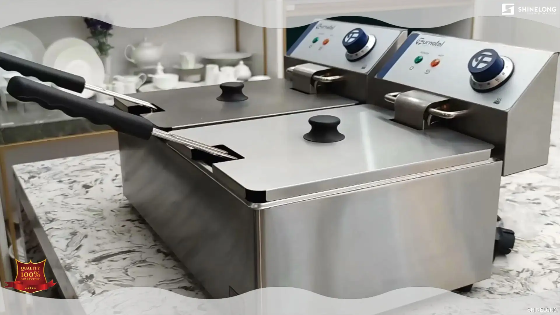 Commercial Electric Countertop Fryer Upgrade: More Efficient, Precise Temperature Control 1