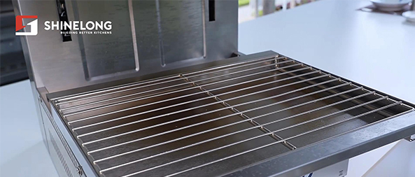 salamander with sliding rack