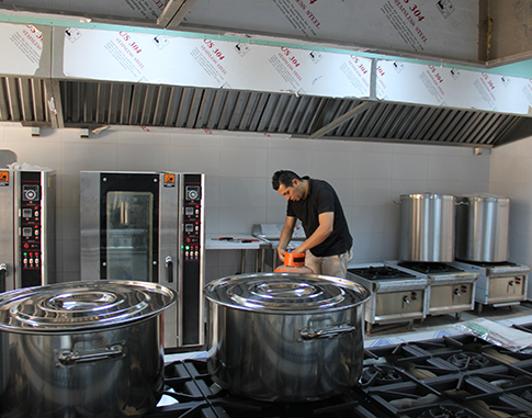 shinelongs Central Kitchen project