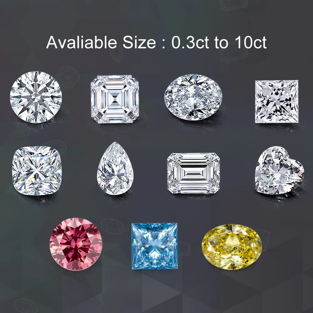 Custom 3 carat lab diamond directly sale Manufacturer | Messi Jewelry 7