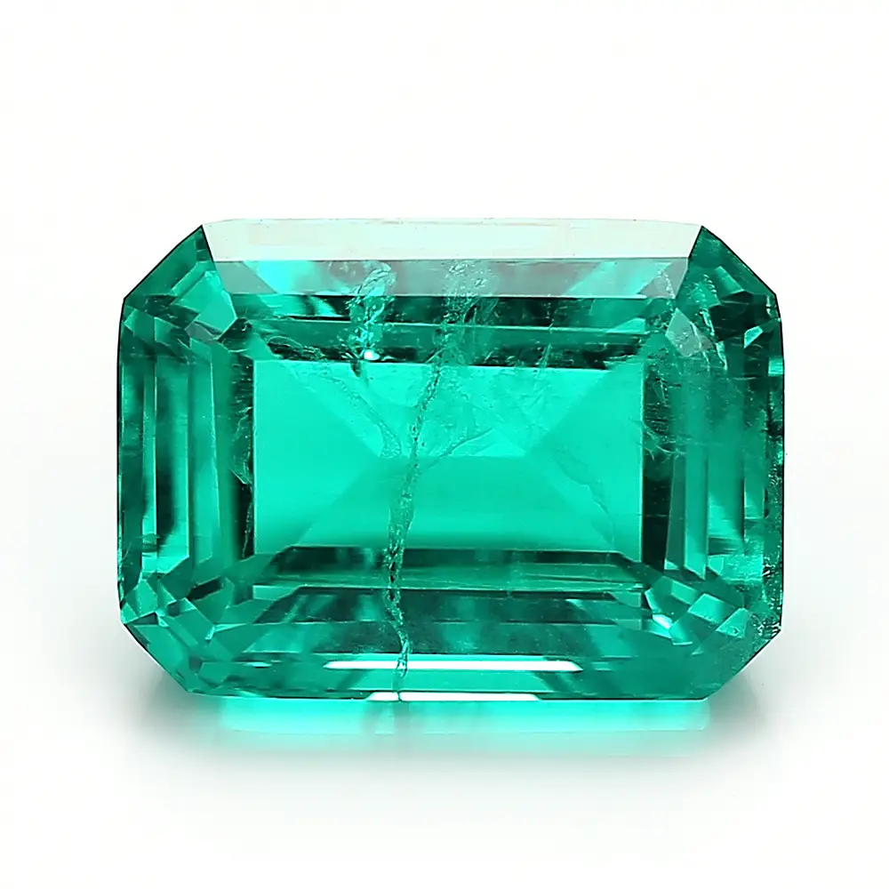 Smeraldo Cut Colombia Lab coltivato Emerald Idrothermal Lab creato smeraldo 1