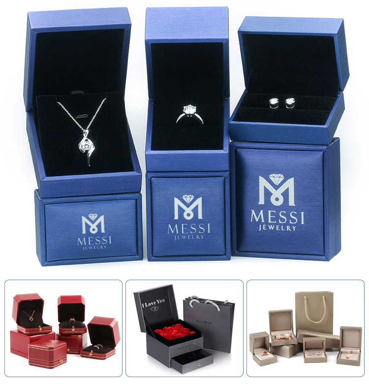 Kalung solitaire moissanite klasik dari Tiongkok | Perhiasan Messi 21