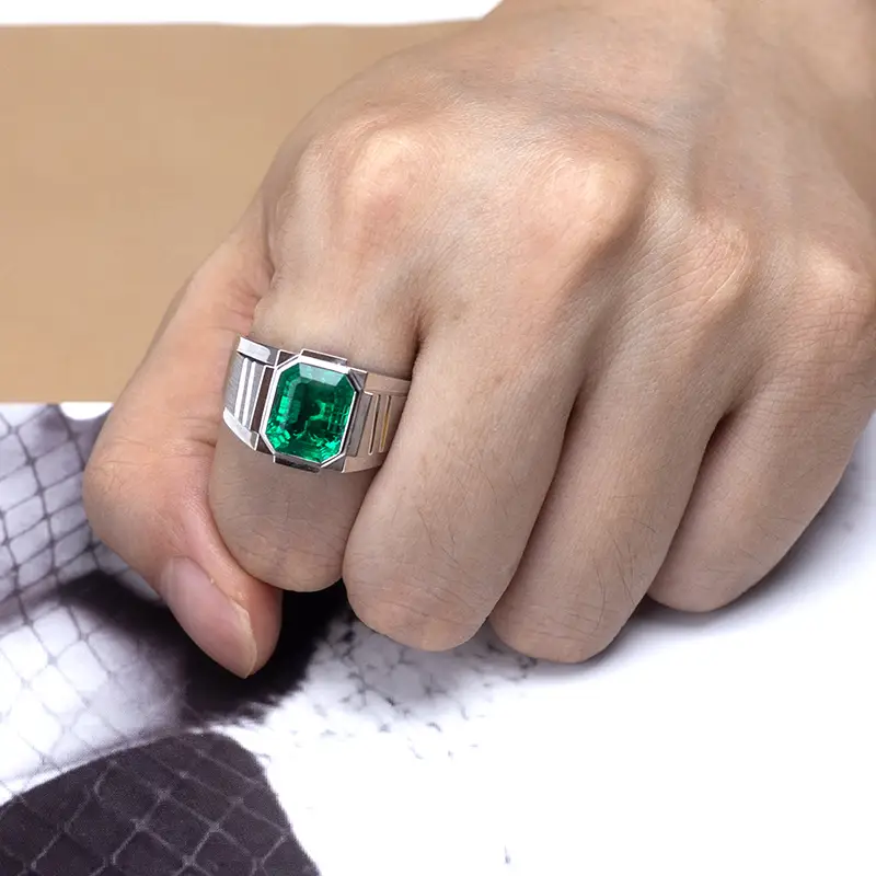 Custom gemstone ring manufacturers from China Manufacturer | Messi Jewelry 4