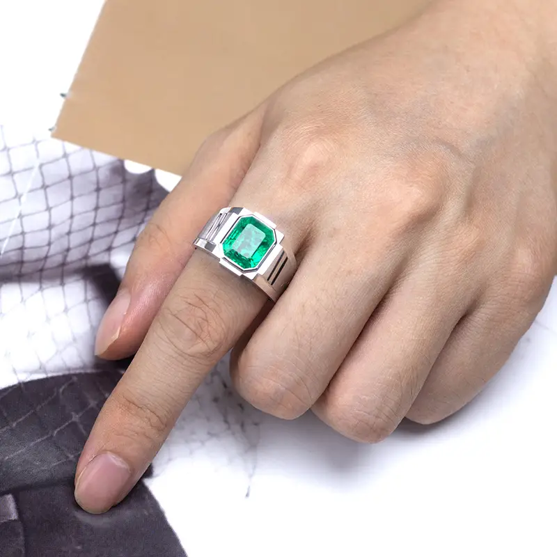 Custom gemstone ring manufacturers from China Manufacturer | Messi Jewelry 3